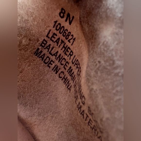 Life Stride Studio Brown Leather Sz 8N Woven Pattern Side Buckle - Picture 8 of 8